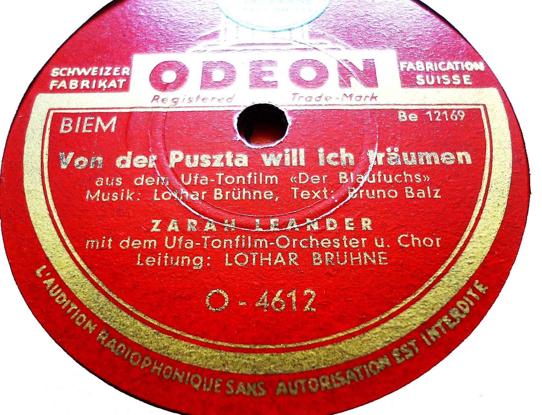 Dischi in vinile: Zahrah Leander, Album mit 12 Schellackplatten – Usato da Hemishofen venduto da Phonomandy 1