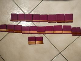Schweizer Armee Militär Uniform Schulterpatten
