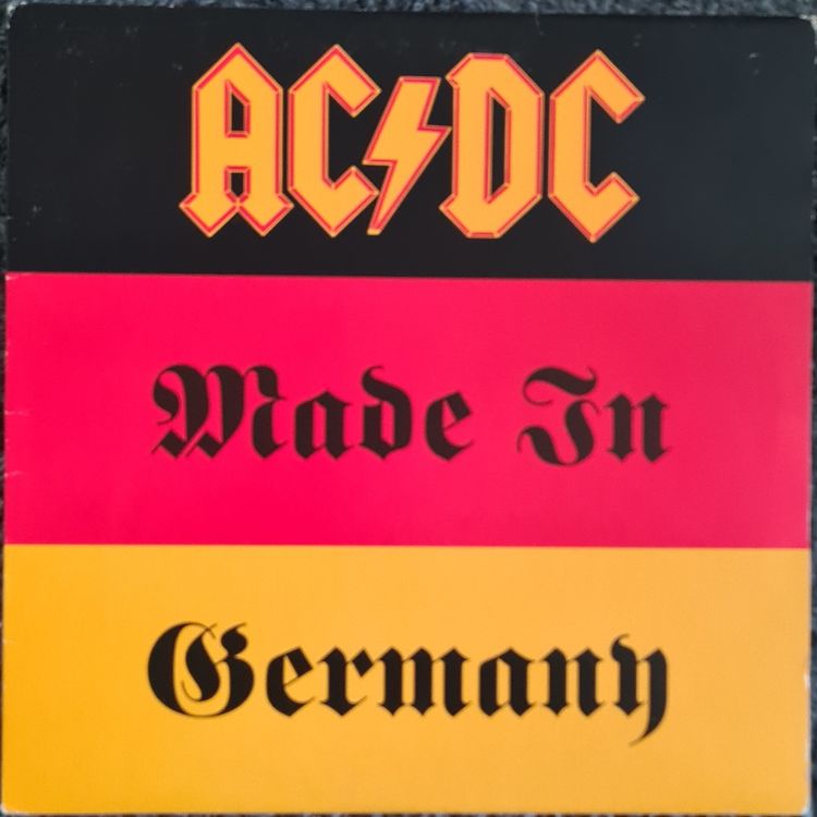 AC/DC – Made In Germany - Cologne 1991 Live (Gebraucht) in Conthey für ...