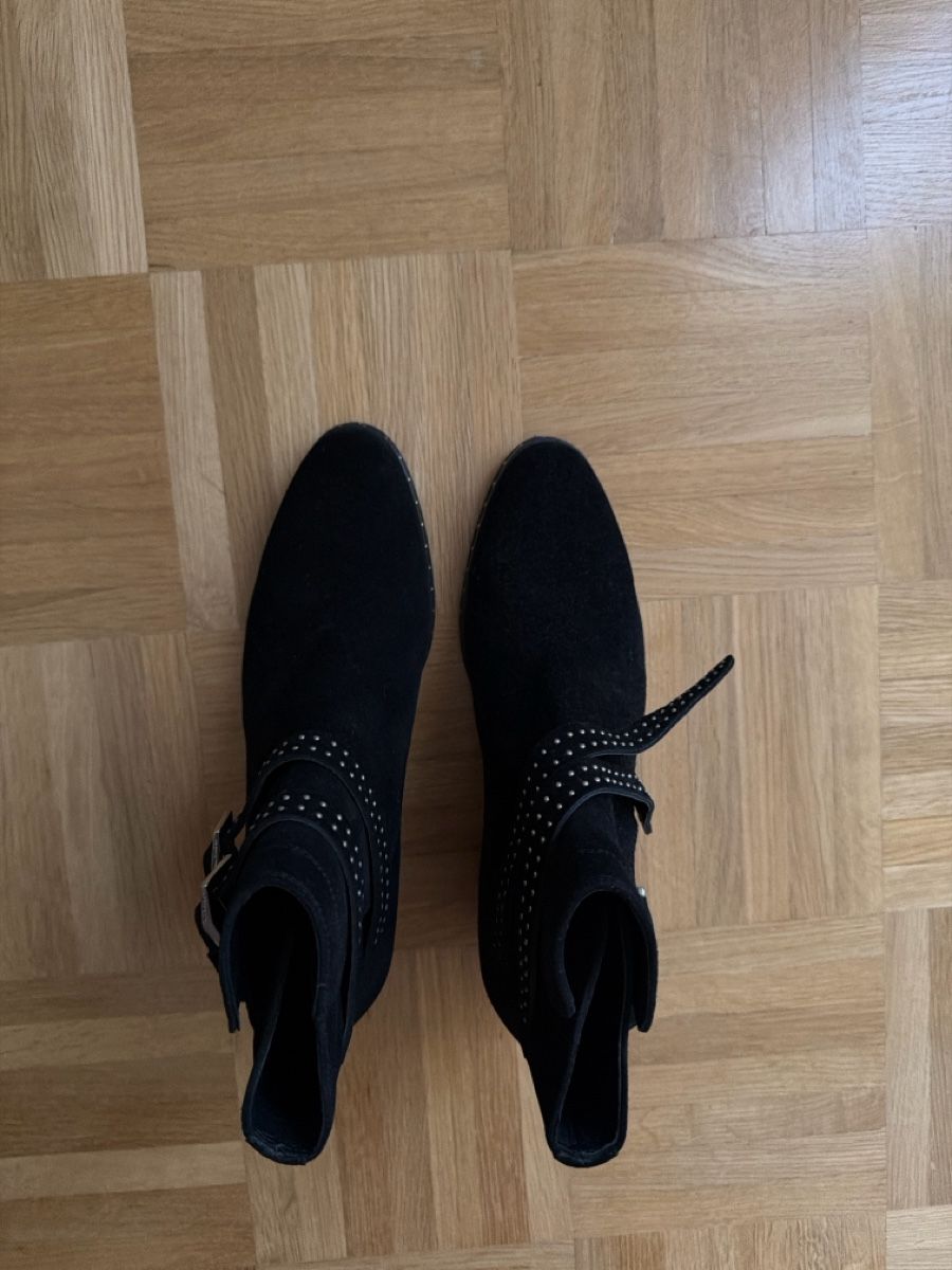 Kooples Scarpe da donna: Kooples ankle boots black suede size 36 – Nuovo (secondo la descrizione) da Chêne-Bourg venduto da gbe_wks9