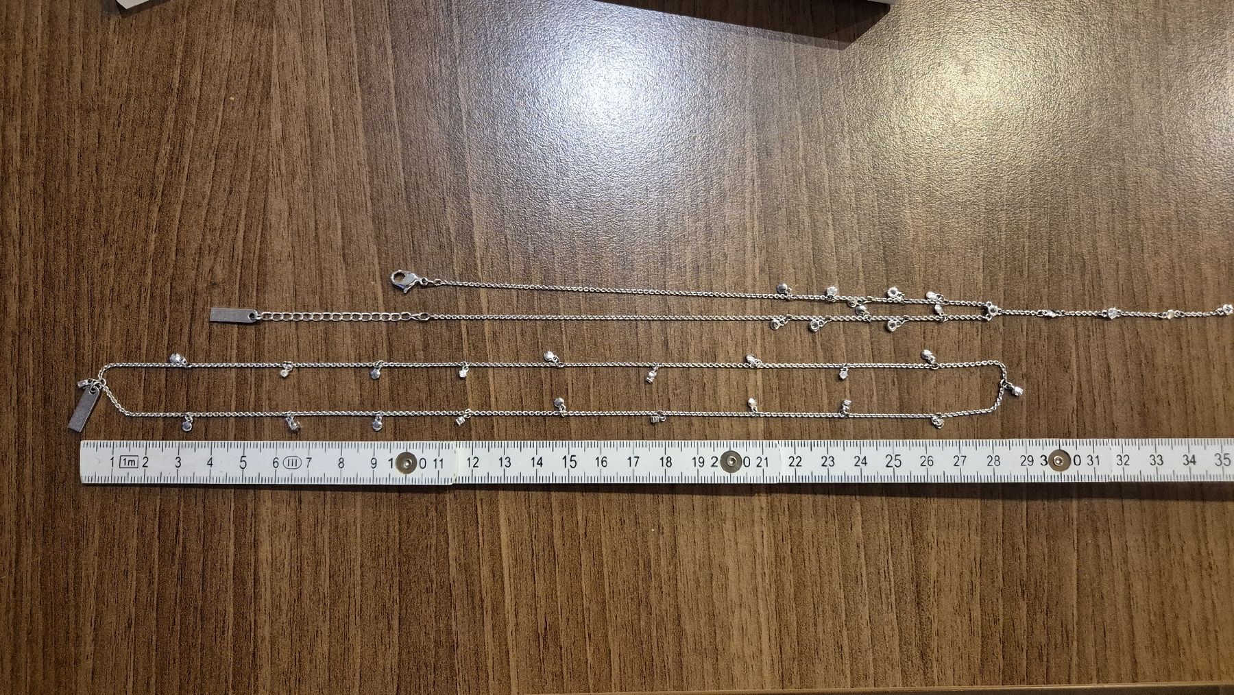 Swarovski Catenine: Swarovski Kette 2-teilig – Usato da Oberentfelden venduto da Principessa75 4