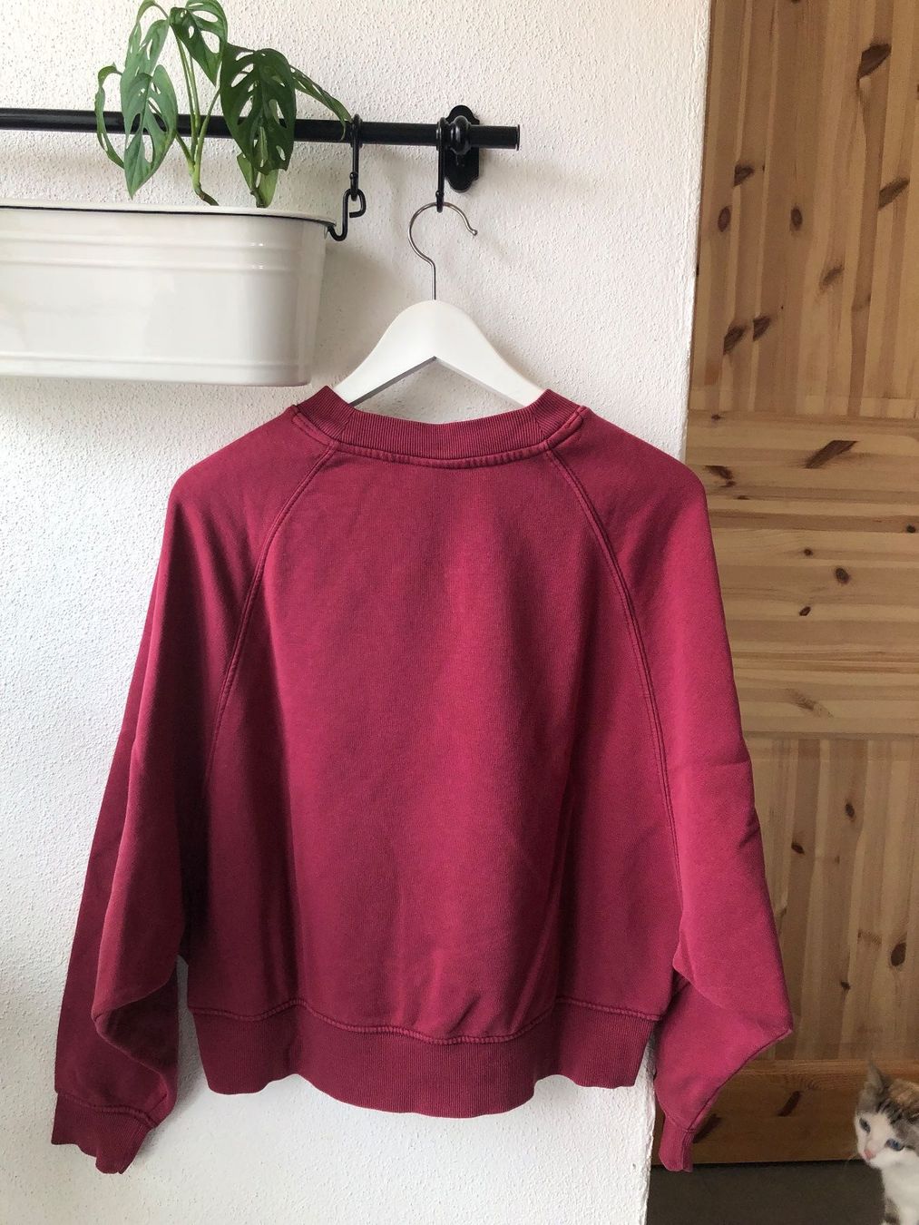 Only Maglioni & Felpe: ONLY Pullover Oversize Rouge Bordeau Burgundy S – Usato da St-Aubin FR venduto da Tiweety 1