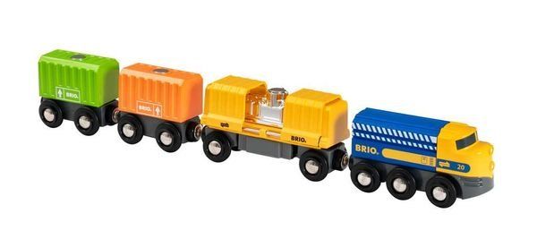Brio Giocattoli: BRIO Grosser Güterzug – Nuovo e nell'imballaggio originale da Malters venduto da leif