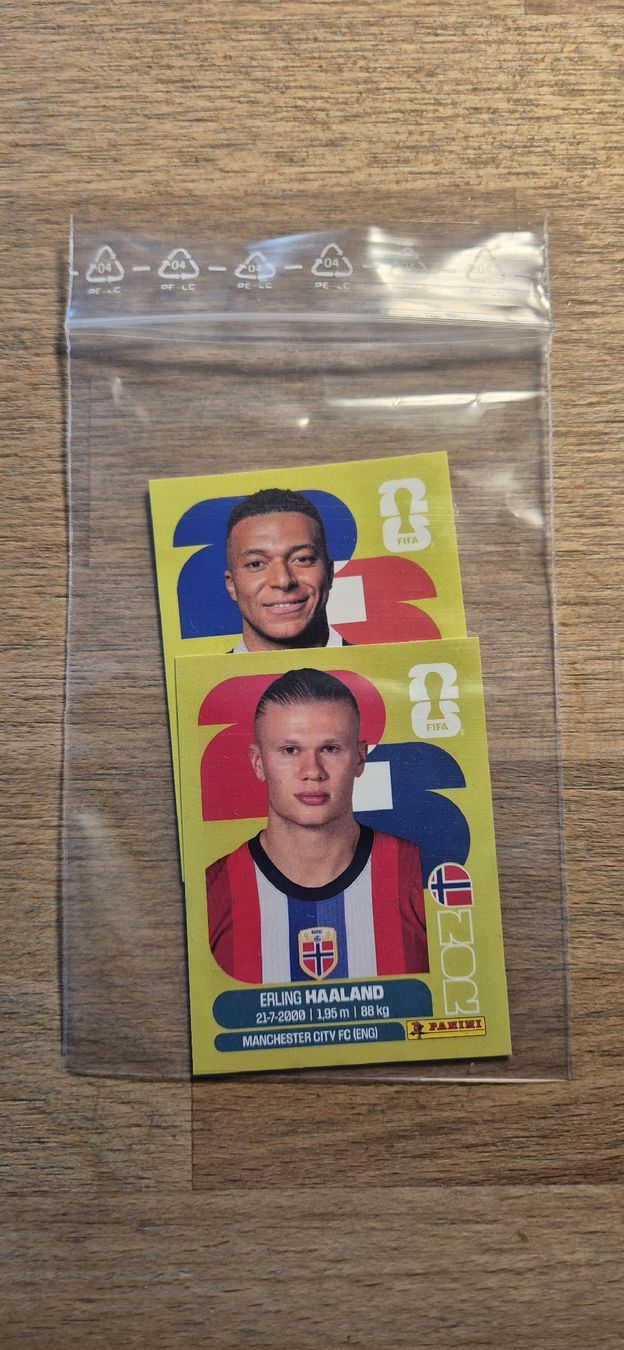 Panini Carte collezionabili: Panini Fifa WM 2026 Haaland / Mbappé – Nuovo (secondo la descrizione) da Wetzikon ZH venduto da BlooSilver 2