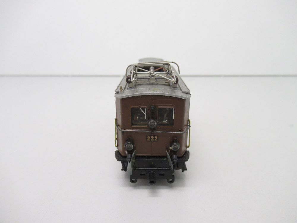 Bemo Modelleisenbahnen: Bemo 1256 122 E-Lok Ge 2/4 RhB Rhätische Bahn Analog H0m – Gebraucht aus Basel von mhmarken 4