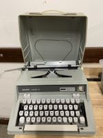 Hermes Media 3, Vintage Schreibmaschine mit Koffer!