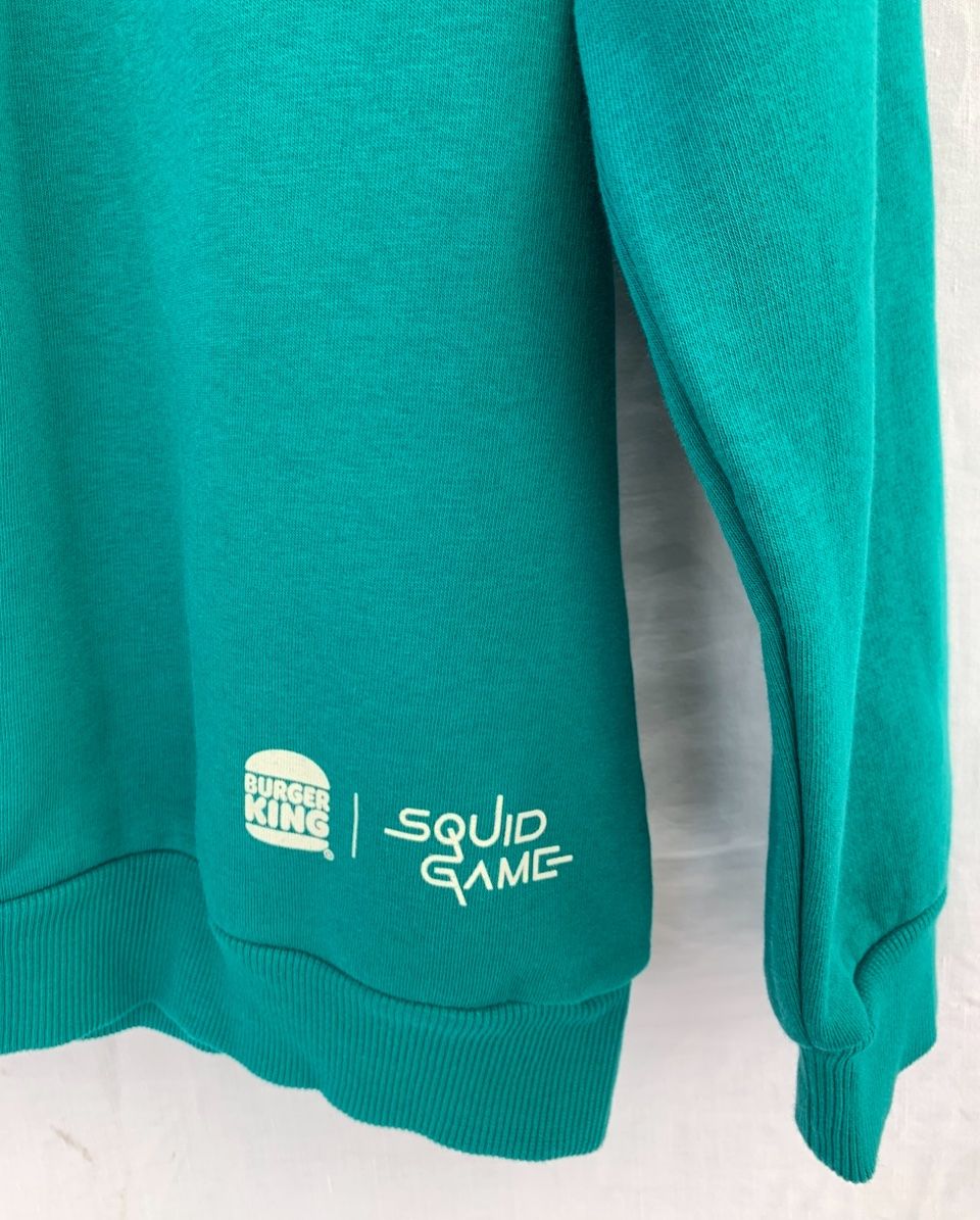 Maglioni & Felpe: Super pull SQUID GAME vert Burger King neuf TU – Nuovo (secondo la descrizione) da Martigny venduto da only__you 3
