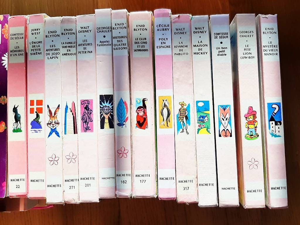 Libri: Bibliothèque verte et rose – Usato da lausanne venduto da bluestone02 1