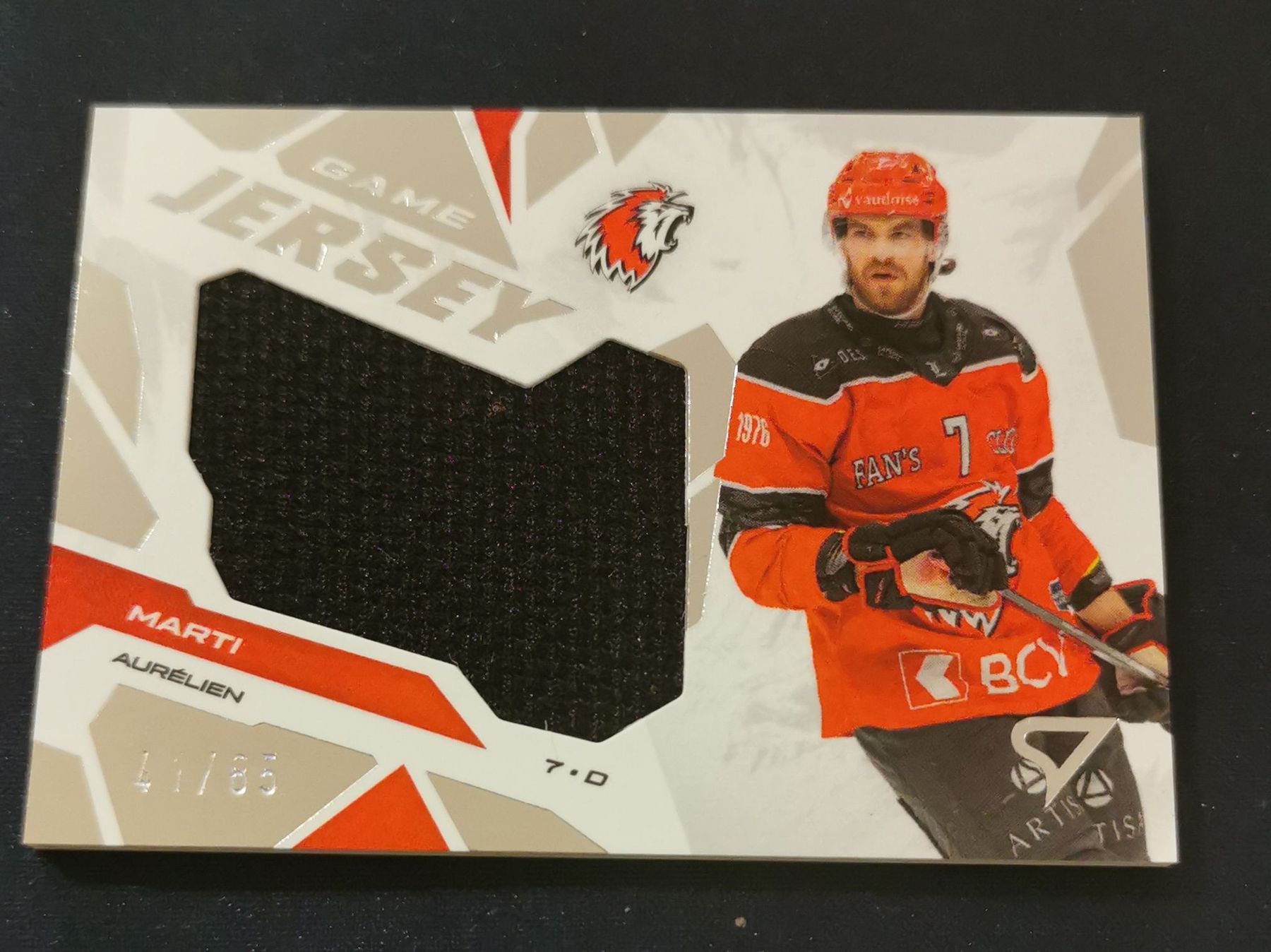 NHL Carte collezionabili: LHC Marti Aurelien Game Jersey 41/85 – Nuovo (secondo la descrizione) da Bürglen UR venduto da Snuffinski90