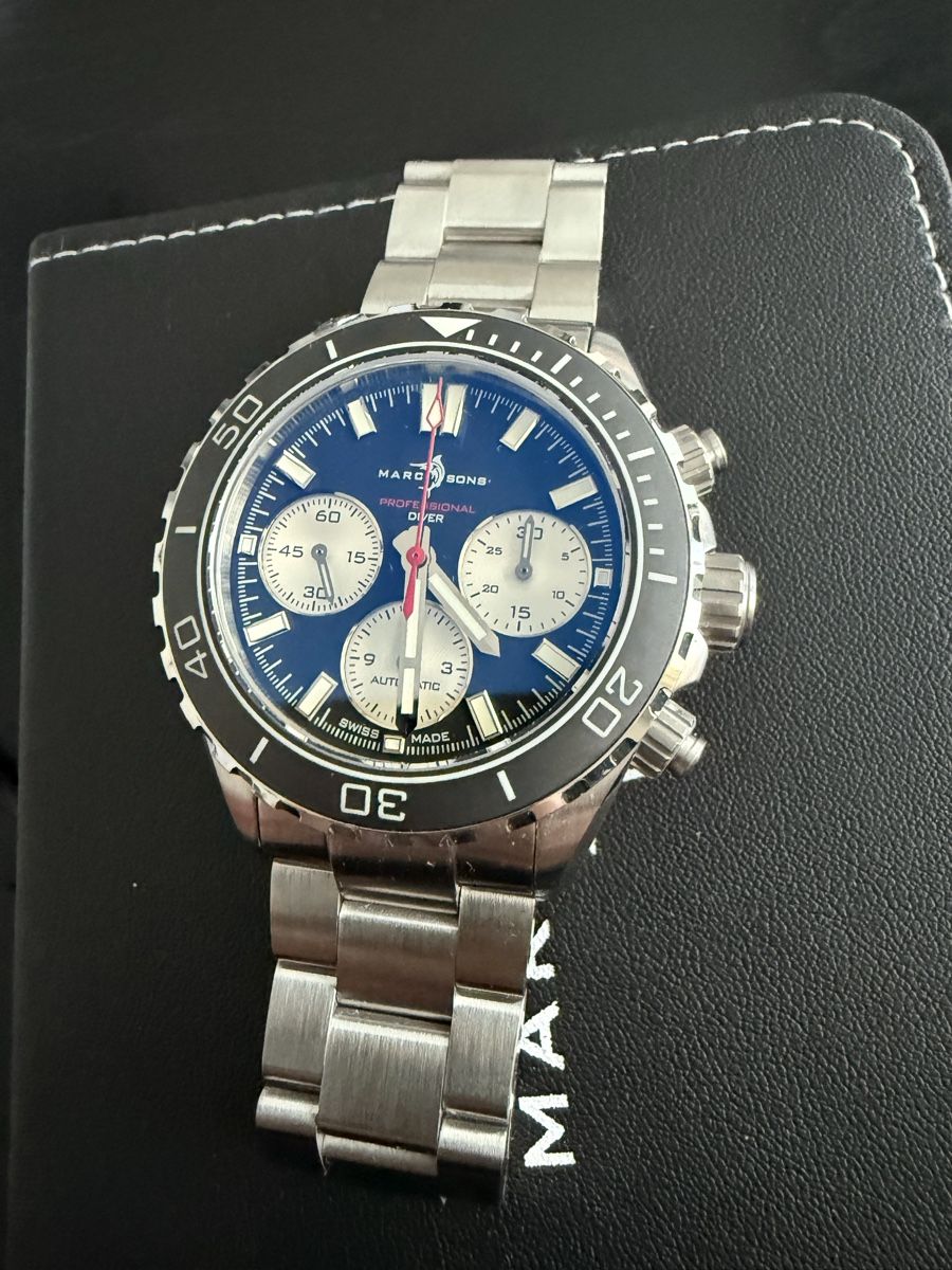 Orologi: Marc & Sons Chrono Automatic Swiss Made – Usato da Thun venduto da Mumi 4