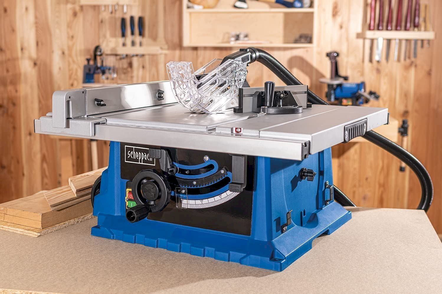 Scheppach Scies: Scheppach Tischkreissäge HS105 2000W – Neuf avec emballage d'origine à Bottighofen par zaap 2