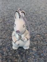 Porzellan Hase handbemalt