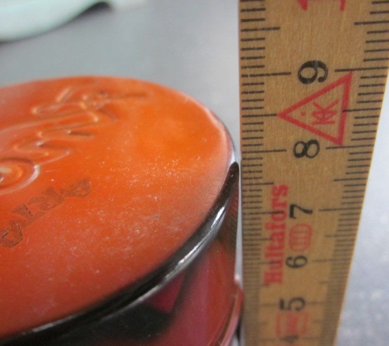 Barattoli: Kleine Knorr Blechdose, "ARTA", Höhe 7.5 cm – Usato da Bischofszell venduto da Pfau0 9