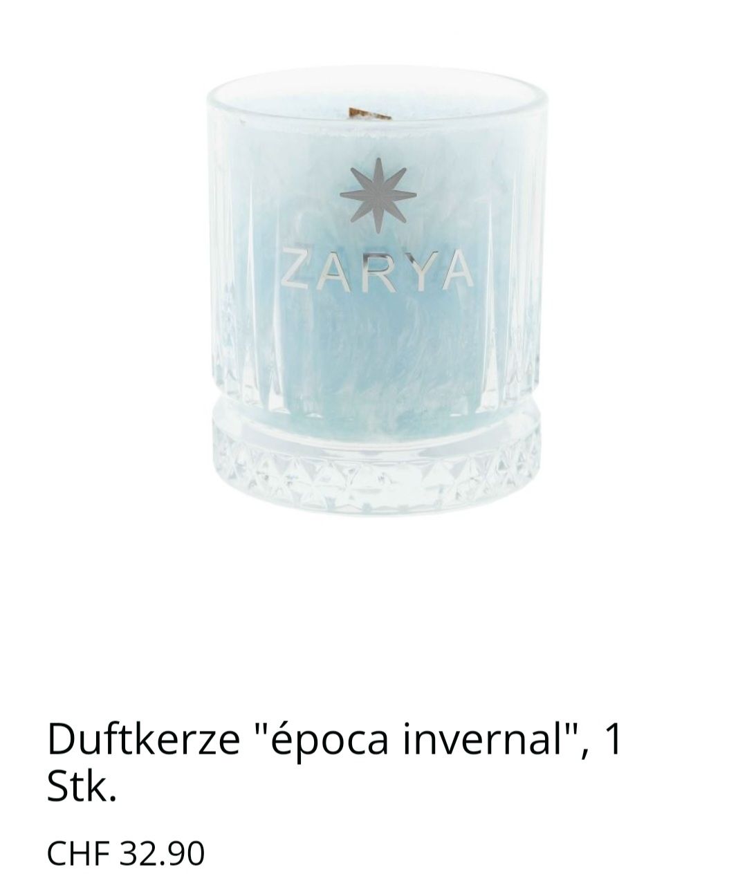Kerzen: ZARYA Duftkerze "winter" 1 Stk. – Neu (gemäss Beschreibung) aus Wallisellen von misnenes 1
