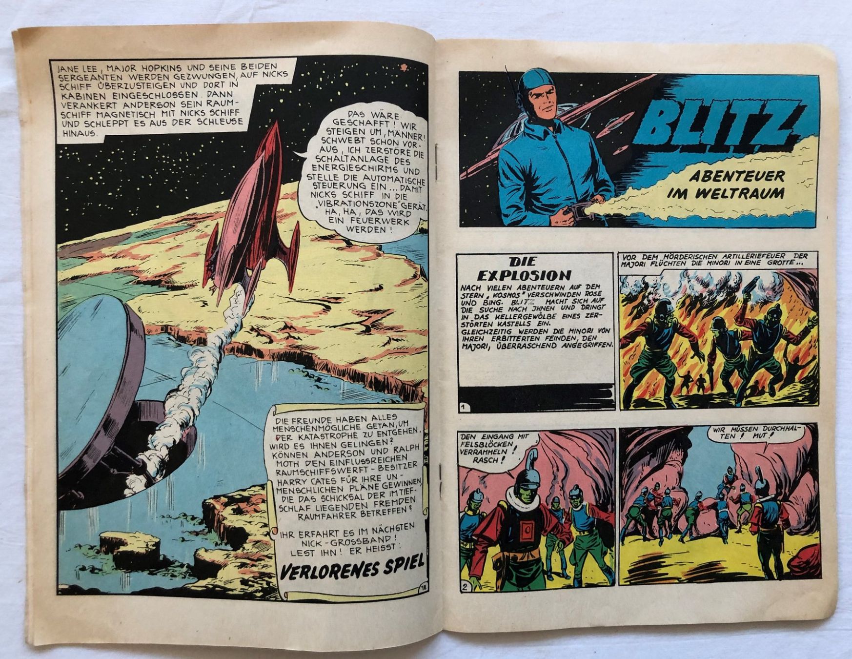 Fumetti: NICK/BLITZ - Band 96 - Lehning Verlag – Usato da Schaffhausen venduto da durruti 2