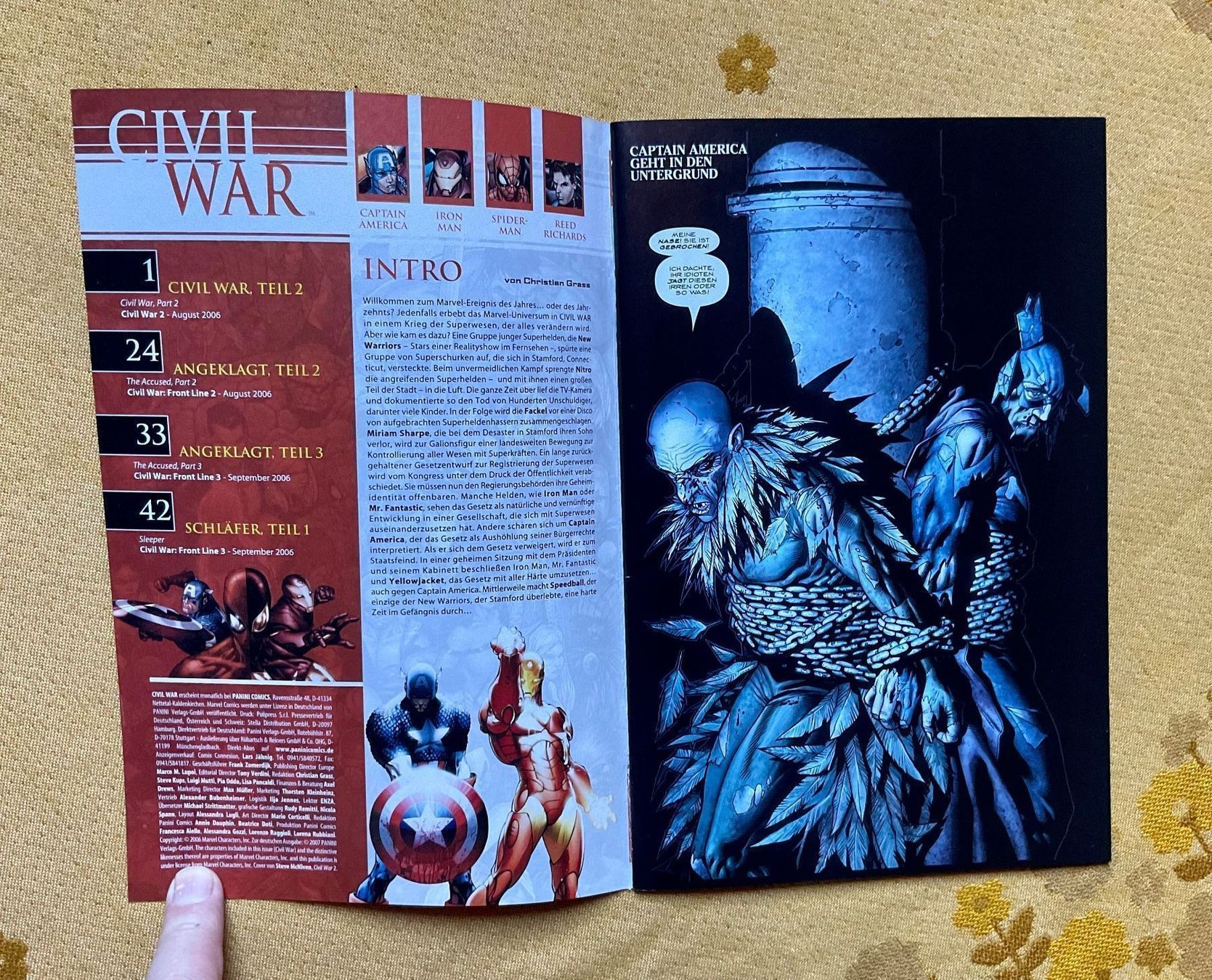 Fumetti: Civil war Heft Nr 2 von 2007 – Nuovo (secondo la descrizione) da Endingen venduto da nathan05 1