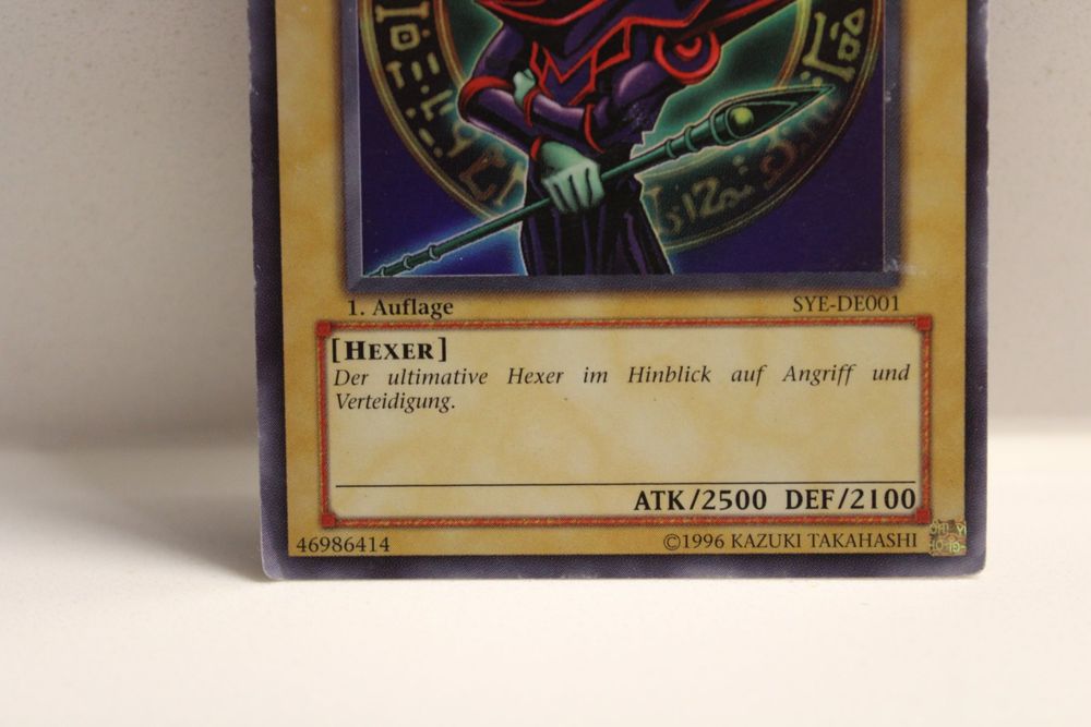 Dunkler Magier Ritter Der Drachenmagie - Secret Rare Yugioh Karte