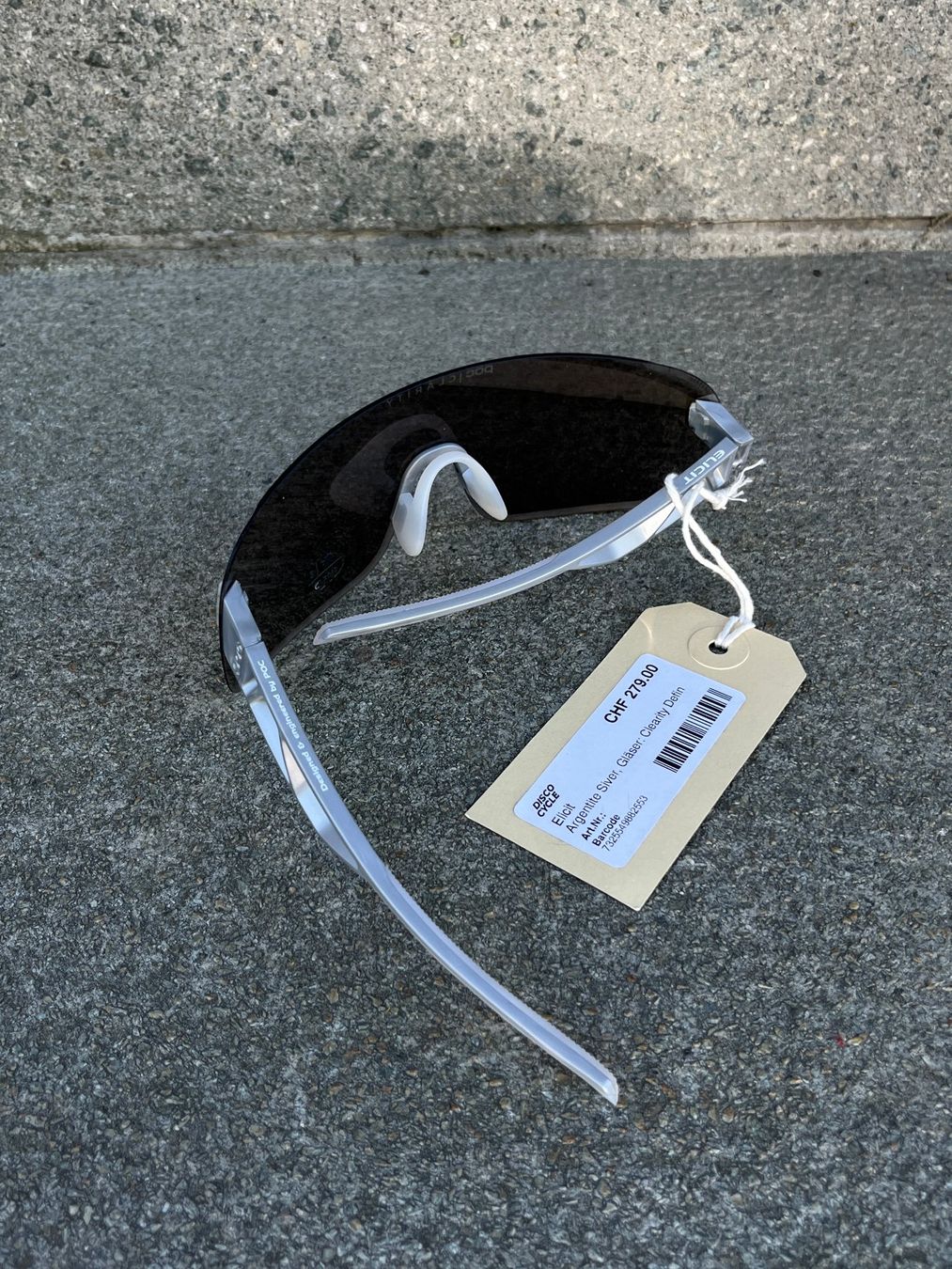 Poc Occhiali & Lenti: POC ELICIT SPORTBRILLE, Argentite Silver – Nuovo e nell'imballaggio originale da Bern venduto da Disco_Cycle 1