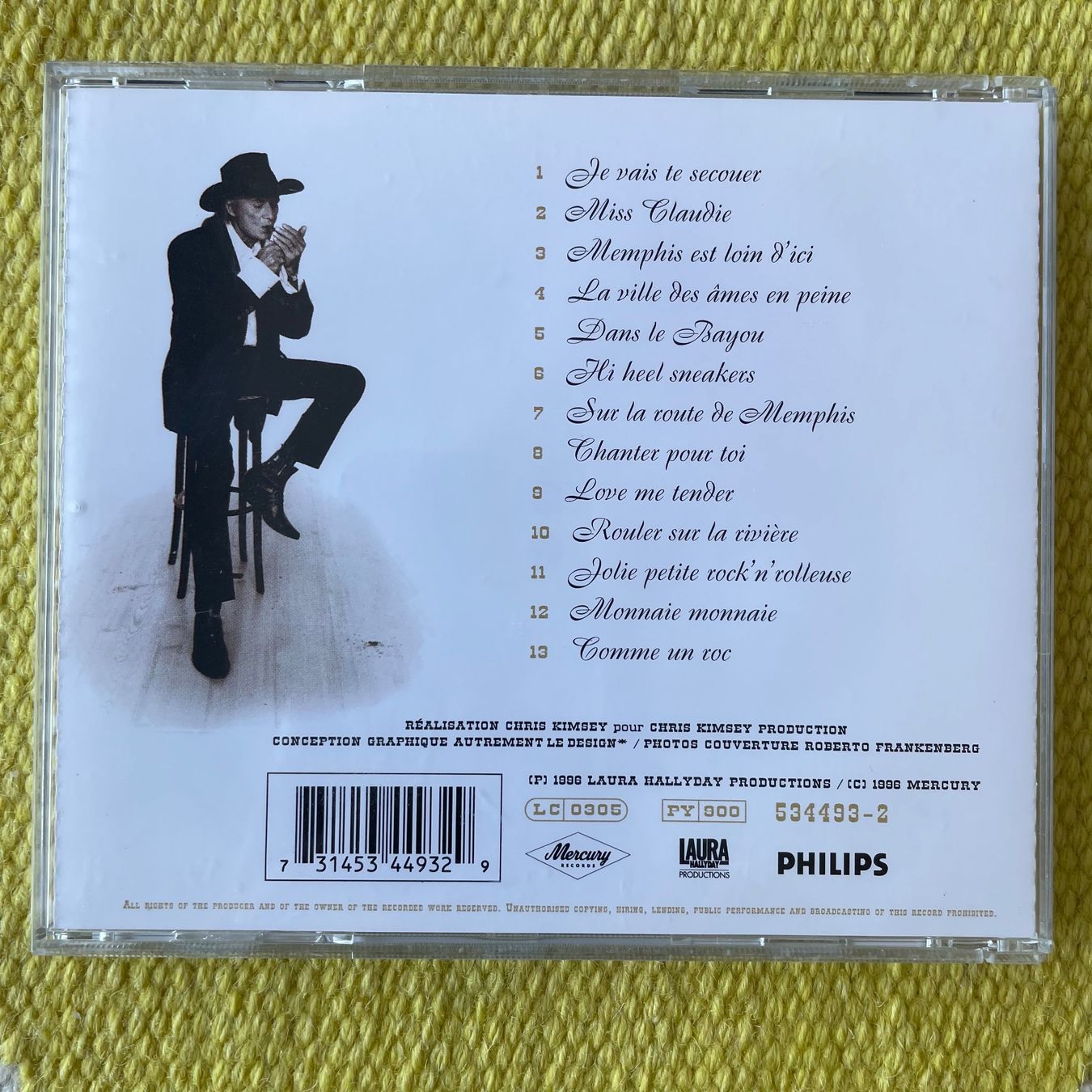 CD: JOHNNY HALLYDAY-DESTINATION VEGAS – Usato da Rorschacherberg venduto da CD-Roli 1