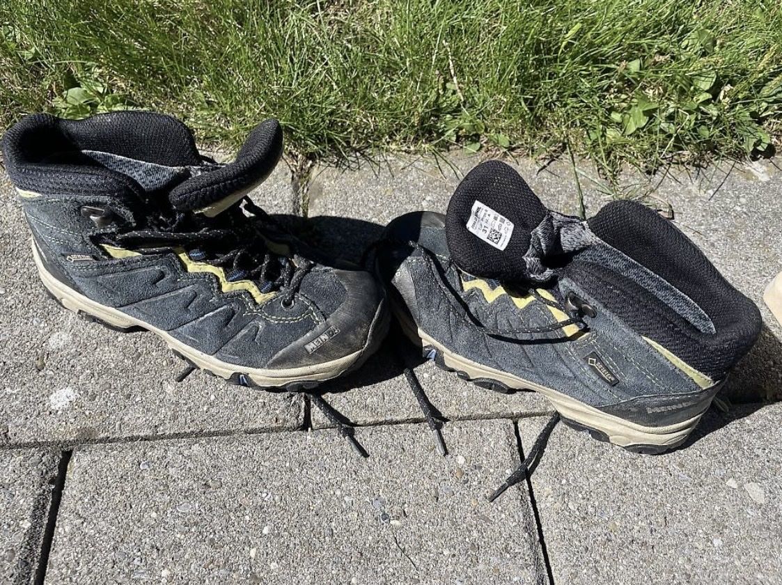 Scarpe per ragazzi: Sehr gut erhaltene Wanderschuhe Meindl Gr. 31 – Usato da Uitikon Waldegg venduto da Kappeli_17 3