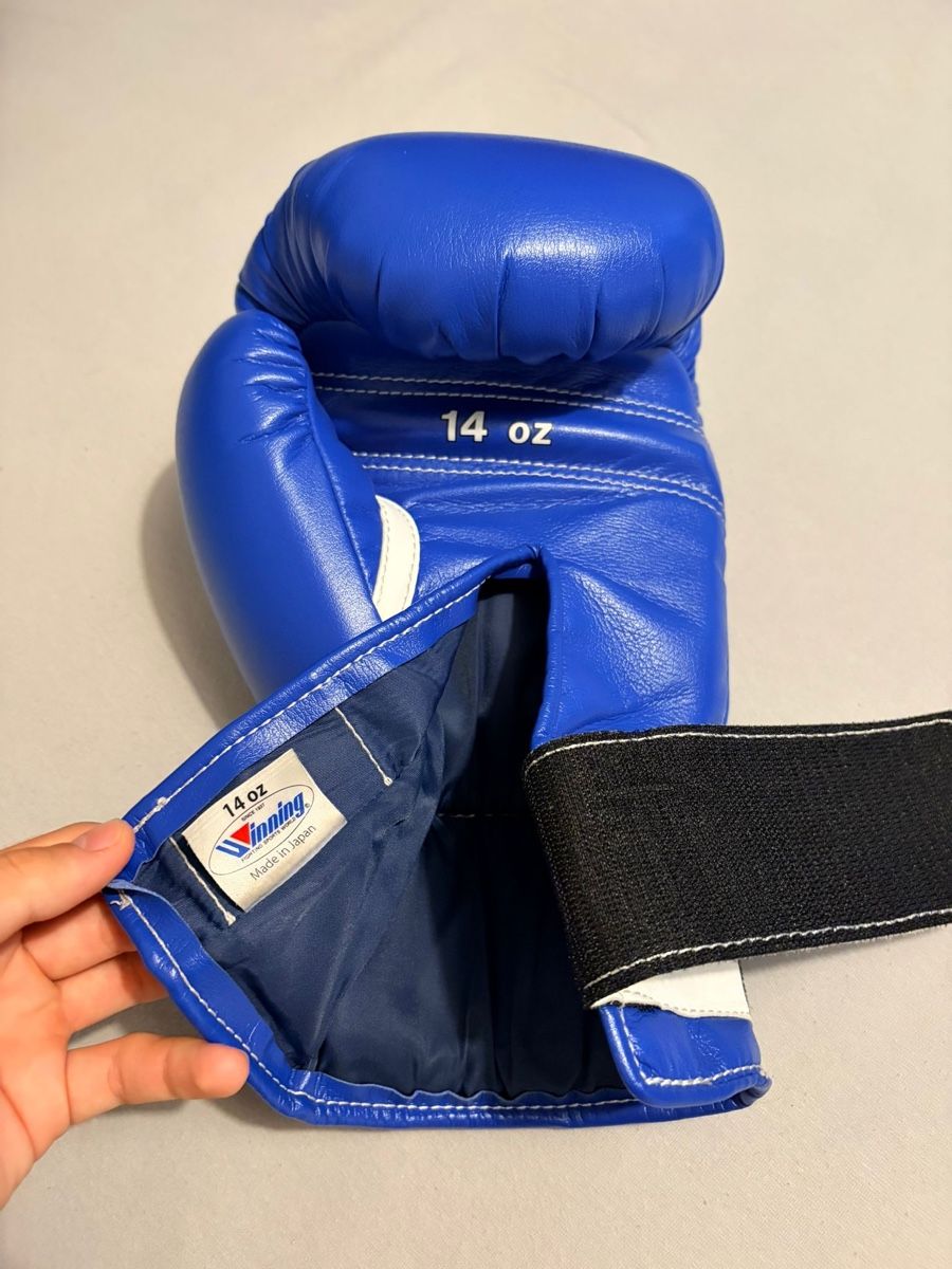 Gants & mitaines : Winning Boxhandschuhe 14oz Blau – D'occasion à Trimmis par fly_68ps 3