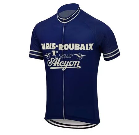 Retro Fahrrad Trikot - L - Paris Roubaix Alcyon —> NEU!