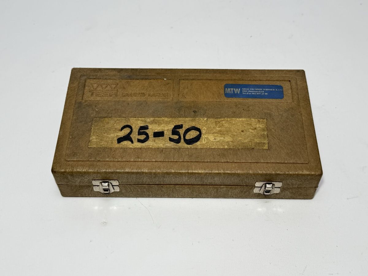 Tesa Mesurer: TESA Mikrometer 25-50 mm Aussenminrometer – D'occasion à Boswil par ABLagerBoswil 4