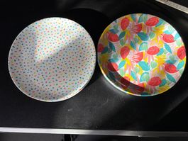 6 flacher Teller PVC Migros