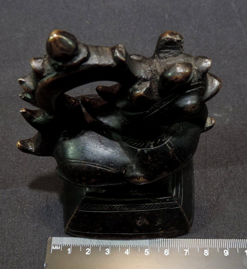 Statuette: Burma Chinthe, Opium Gewicht – Usato da Duggingen venduto da roterbambus 7