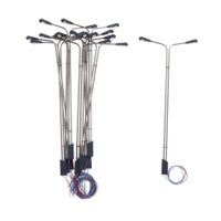 5 Stk. Double LED Strasse Lichter 14cm. Peitschenleuchte