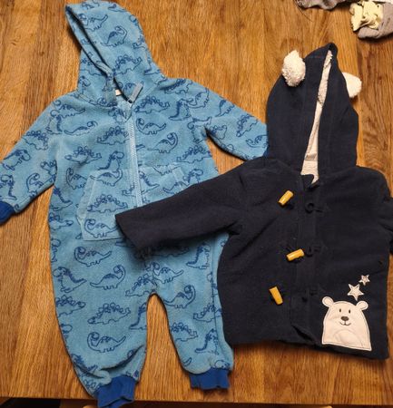 Baby Overall Jacke Grösse 74/6-9M dunkelblau