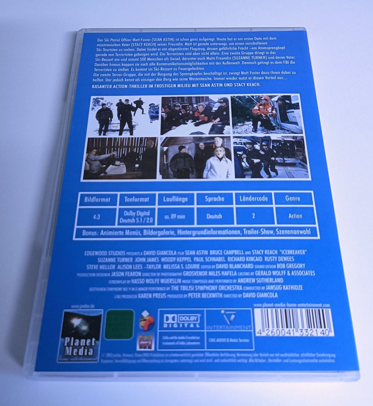 Tutti i DVDs: ICEBREAKER / RASANTER ACTION - THRILLER ! – Nuovo (secondo la descrizione) da Köniz venduto da Movieportal007 1