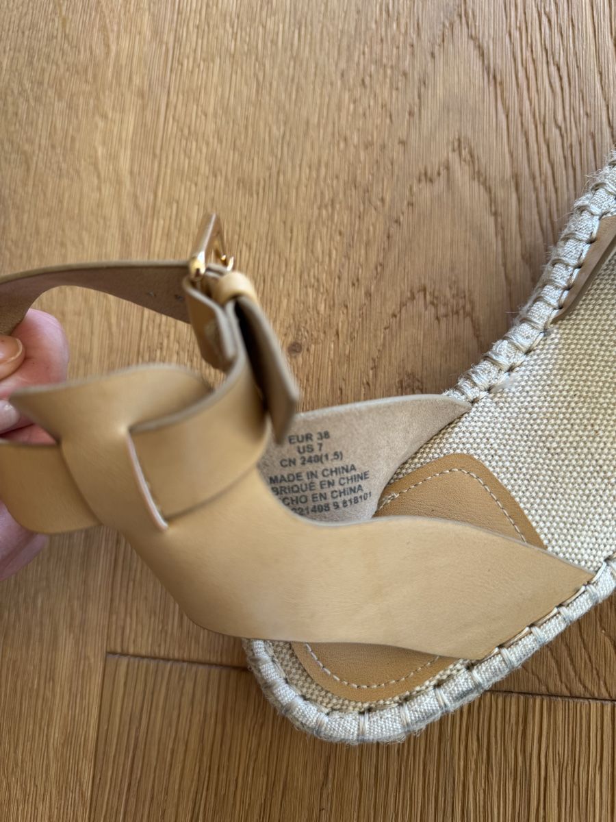 H&M Scarpe da donna: H&M Espandrille Sandalen in Beige Gr. 38 – Nuovo (secondo la descrizione) da Altendorf venduto da PiaLang 3