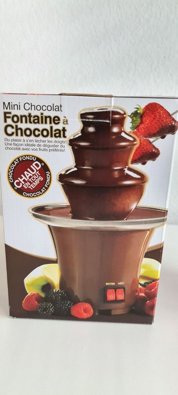 Stagni & Fontane ornamentali: Petite fontaine à chocolate NEUVE – Nuovo e nell'imballaggio originale da Genève venduto da Saleena 1