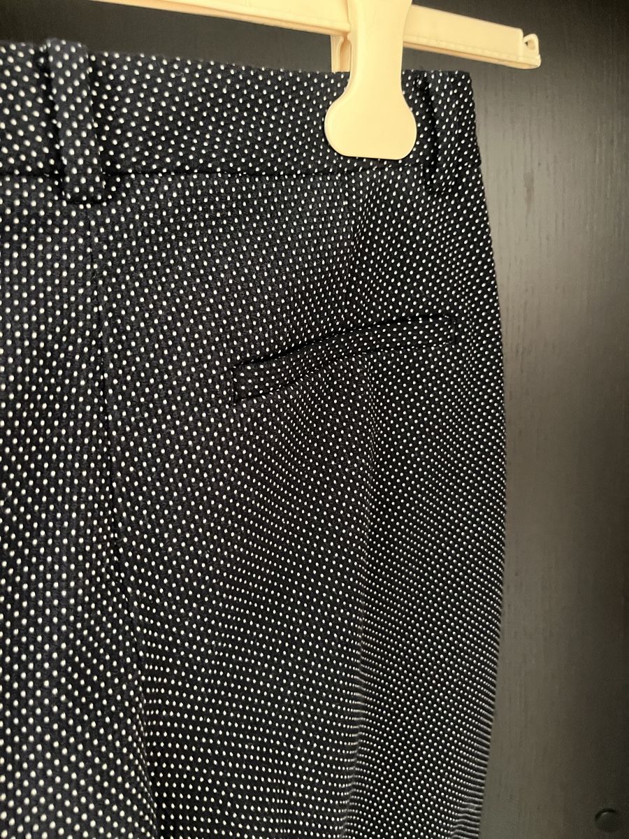 Zara Pantaloni: Pantaloni Zara Basic 34 a micro pois – Nuovo (secondo la descrizione) da Lugano venduto da gil_2xvg 4