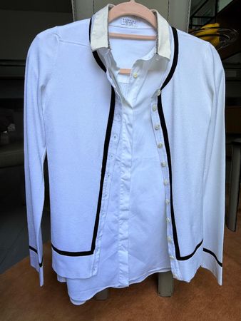 Dolce&Gabbana Bluse Strickjacke (Viskose) Gr. S-36