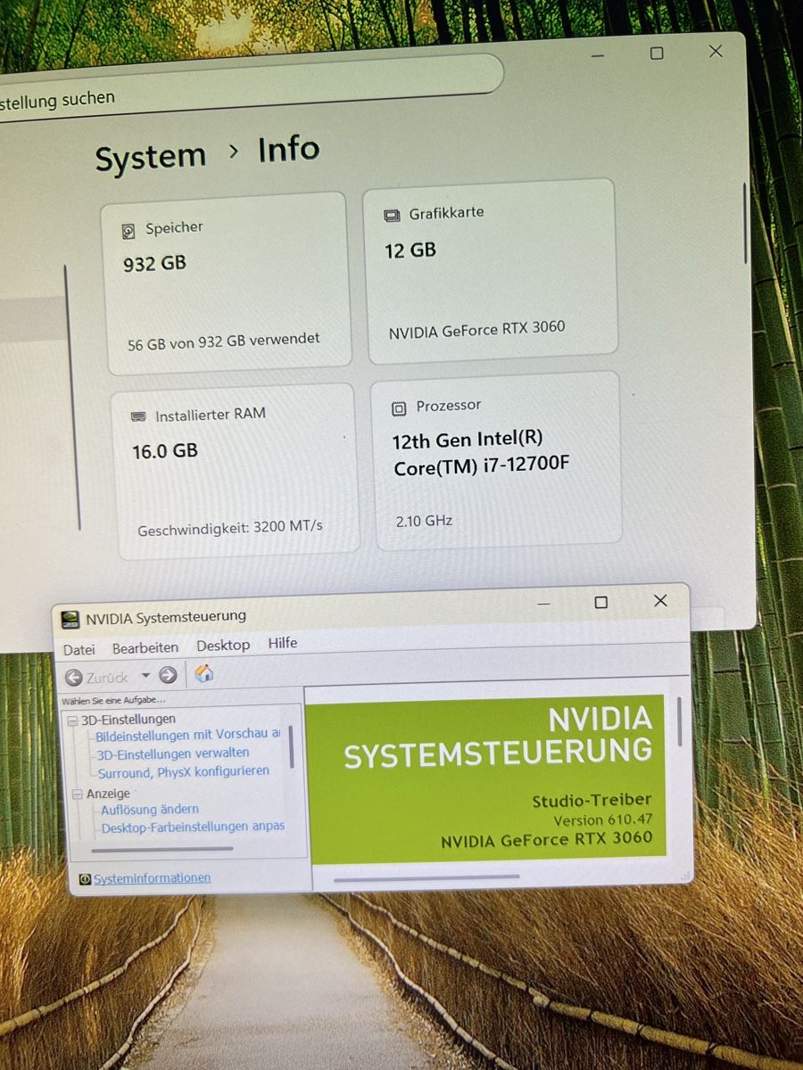 PC: Gaming Pc RTX 3060 12GB i7 12700F – Usato da Basel venduto da zar_792n 1
