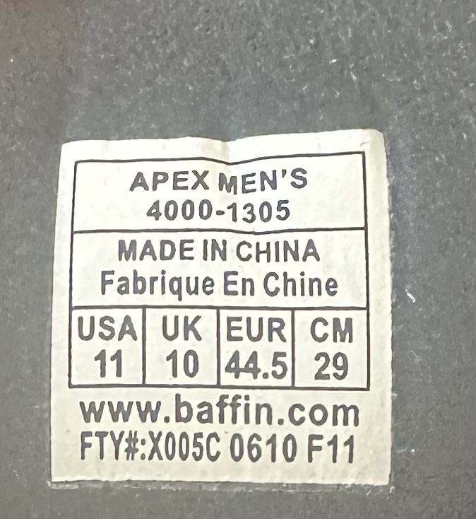 Herrenschuhe: BAFFIN Apex Winterschuhe – Neu (gemäss Beschreibung) aus Breitenbach von lalaqu 4