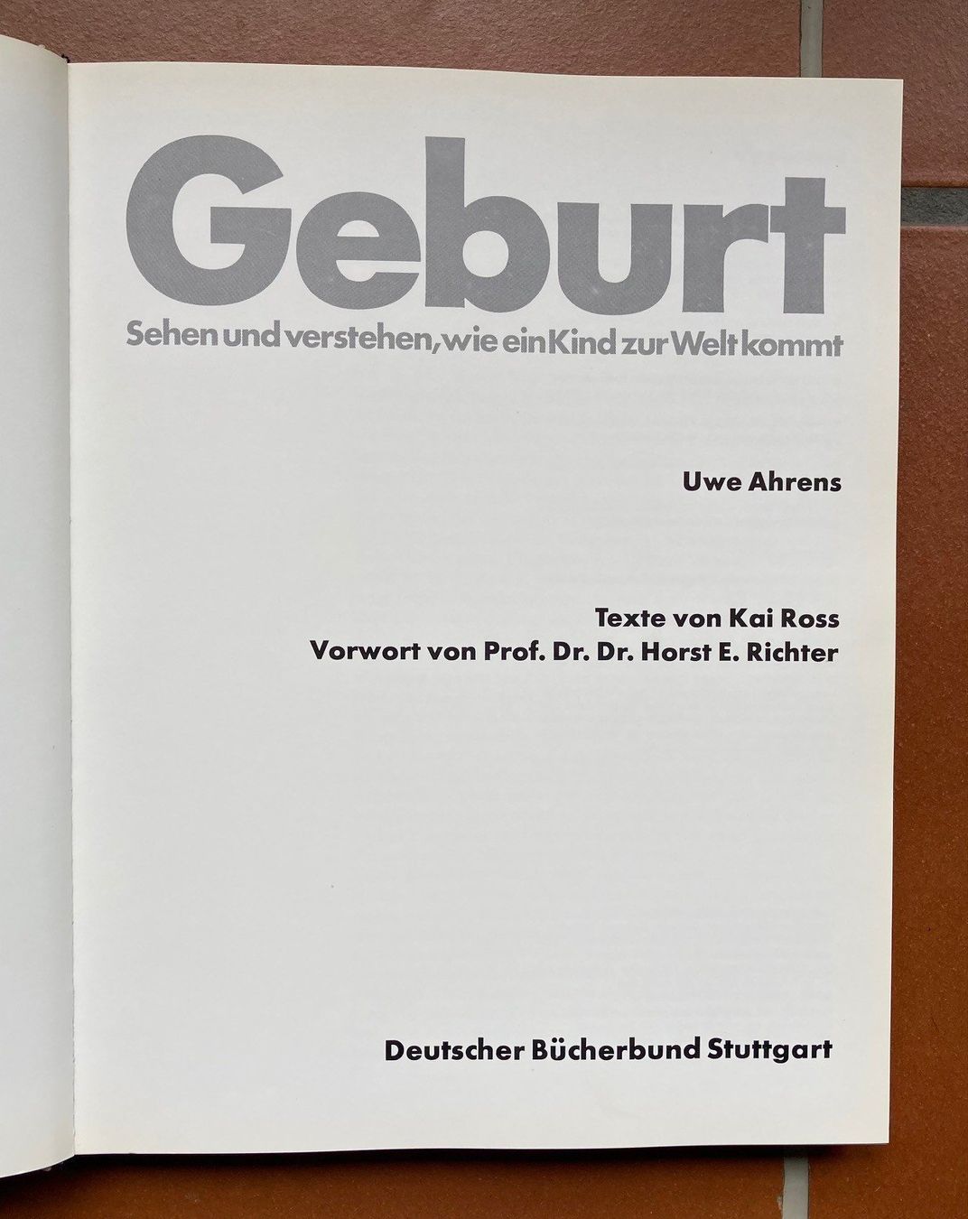 Bücher: Geburt – Gebraucht aus Orselina von Vrenegonde 4