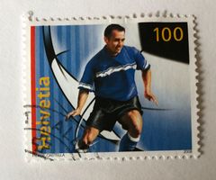 Nr.1265 Aktivfussball 2008 mit Stempel 