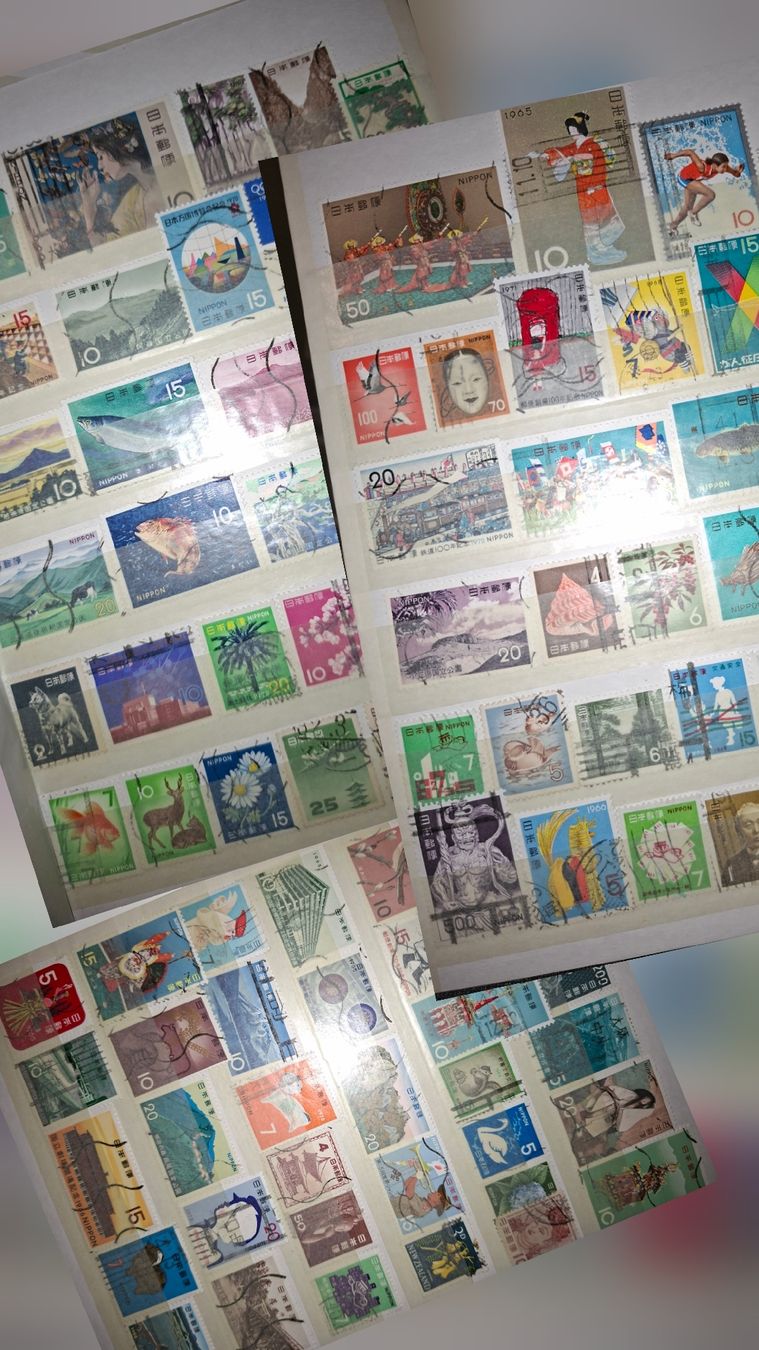 Alle Briefmarken: Briefmarken Lot Japan – Gebraucht aus Balgach von SIMEON27