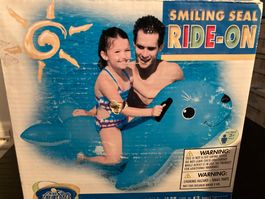 Aufblasbares INTEX Vintage Schwimmtier Robbe 2010 US Version
