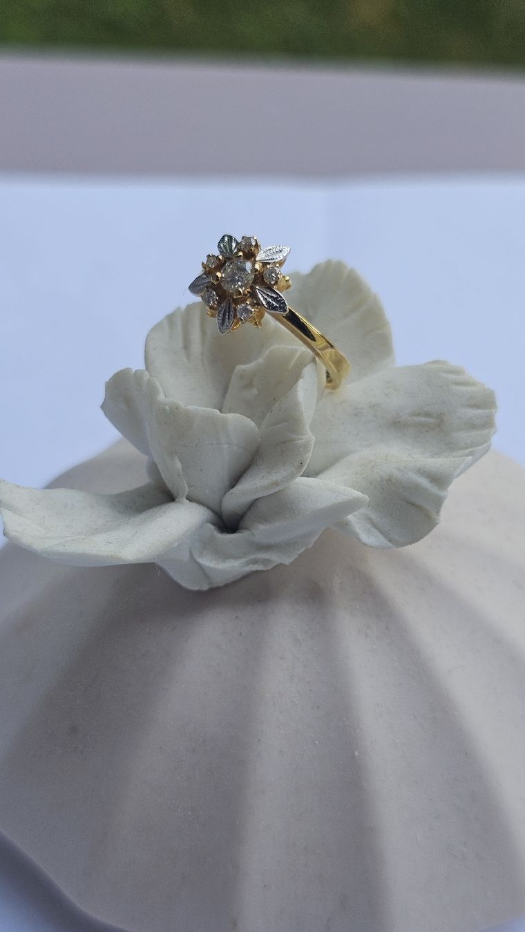 Anelli: GOLD Ring mit Diamanten – Nuovo e nell'imballaggio originale da Effretikon venduto da rinuom01 2