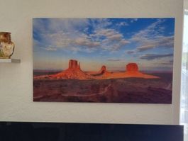 Monument Valley, Acrylglas, Gallery Print, Bild, Westerndeko