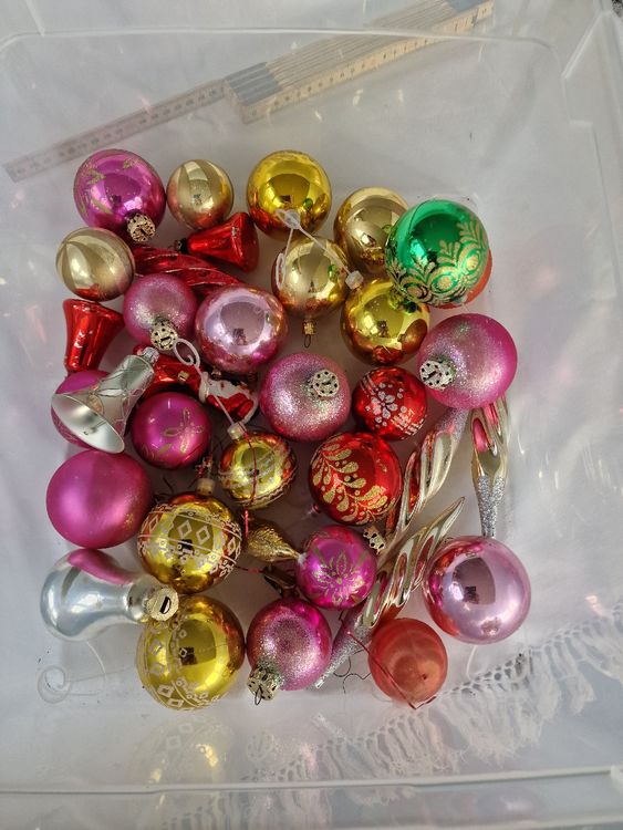 lot boule de noel ancienne Kaufen auf Ricardo