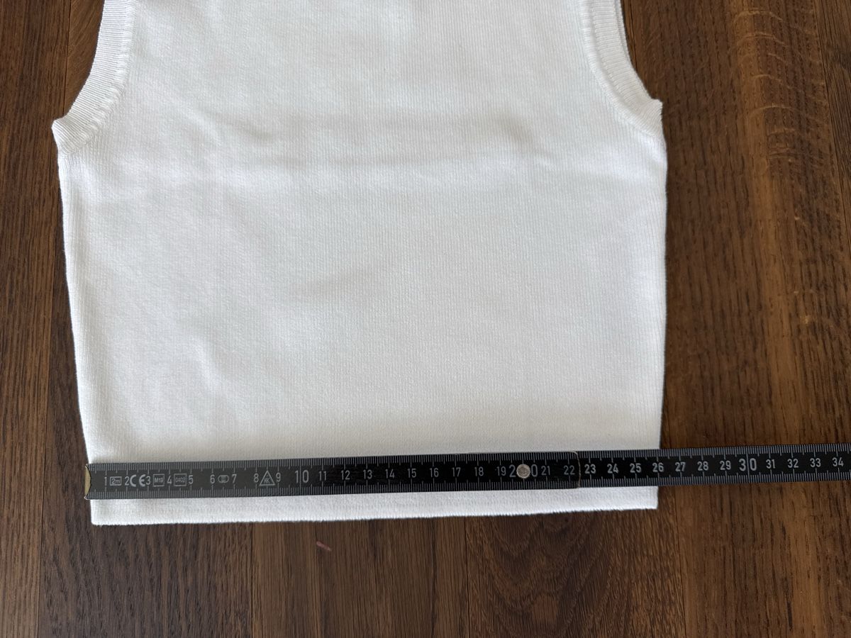 Zara Top: ZARA Damen Strick Top Weiss Gr. M – Usato da HORGEN venduto da vladibarca10 4