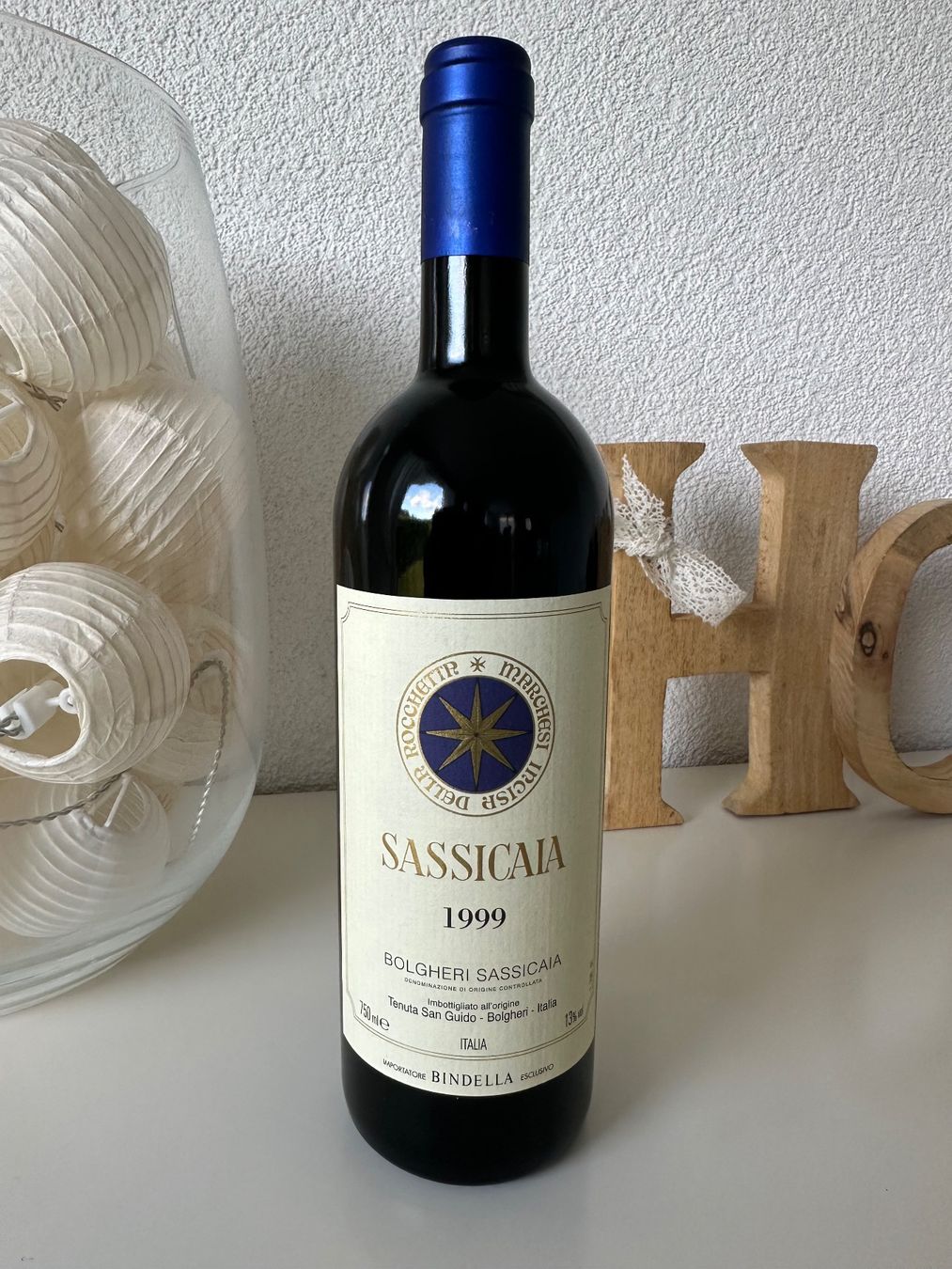 Sassicaia Vino: Sassicaia 1999 – Nuovo e nell'imballaggio originale da Yens venduto da Rilou80