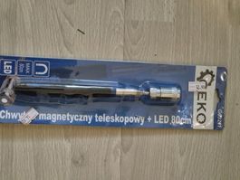 Magnetheber Teleskop mit LED, Geko NEU