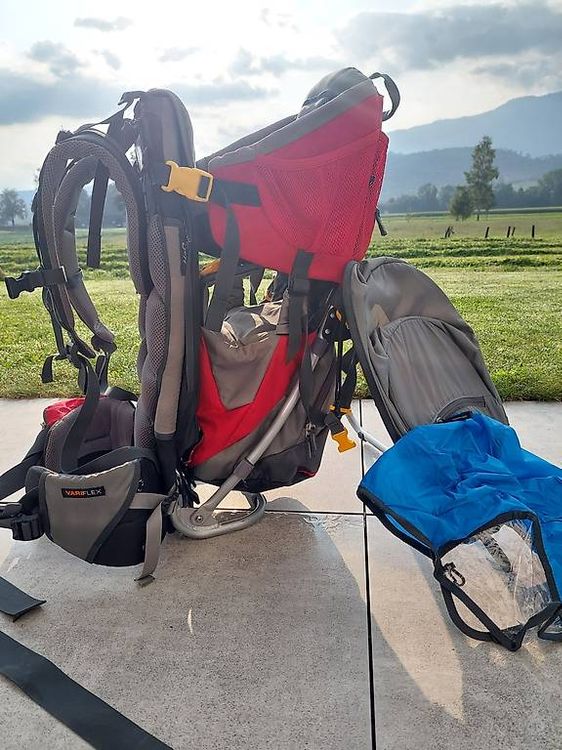 Fenteer Rucksack-Rahmen Aus Aluminium & Nylon, Faltbar – Ergonomisch, Verstellbare Gurte, Für Schwere Lasten