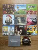 11 Musik CDs, Singles, verschiedene Interpreten